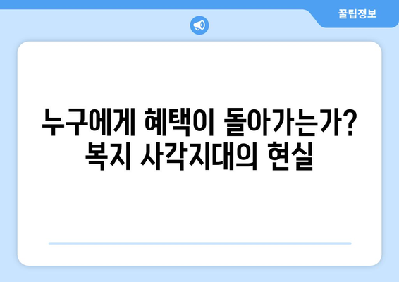 복지 제도의 문제점과 해결책