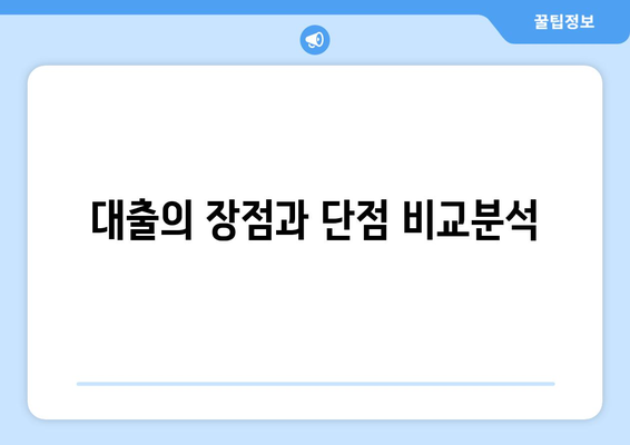 대출이 재정에 미치는 영향