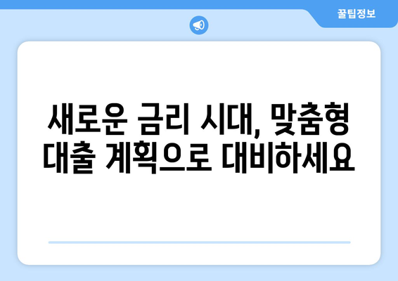 대출을 위한 재정 계획의 재조정 필요성